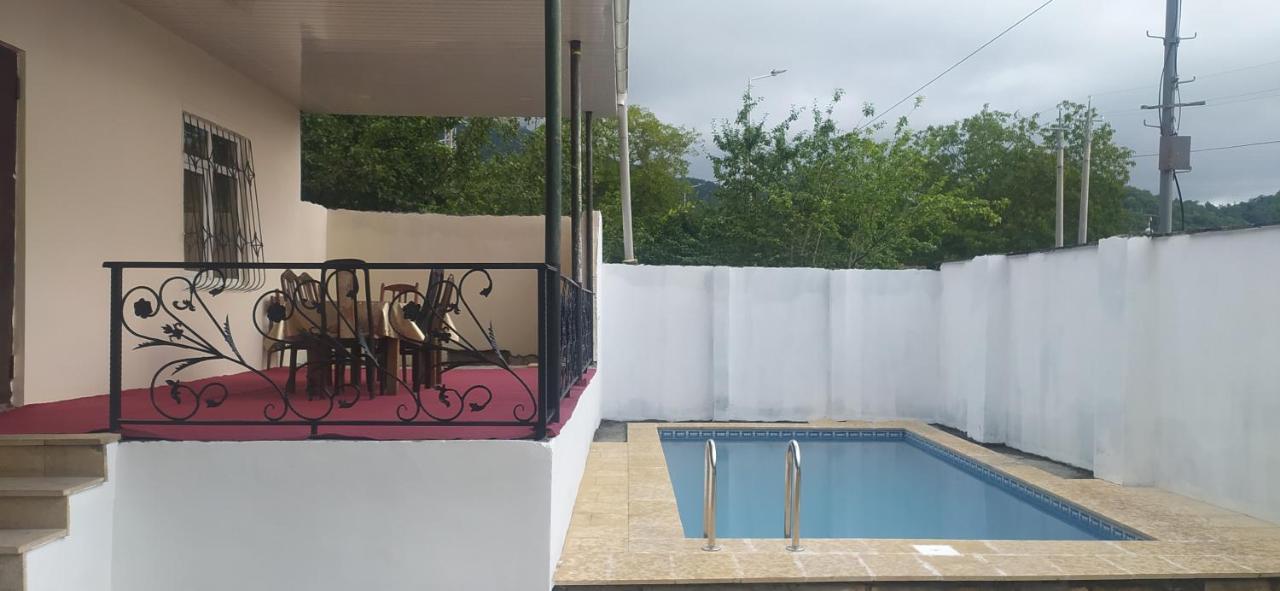 Gabala,Yard, House Apartment Luaran gambar