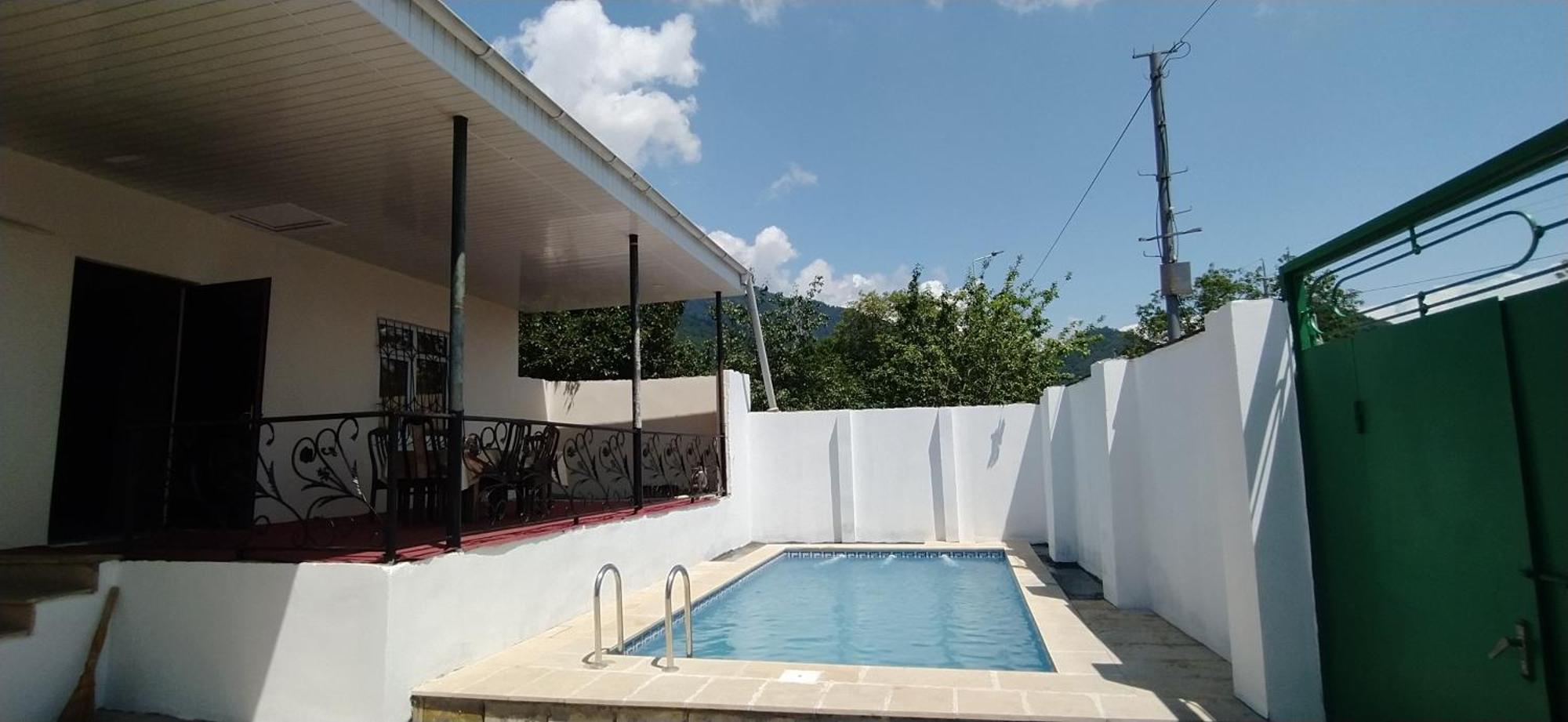 Gabala,Yard, House Apartment Luaran gambar